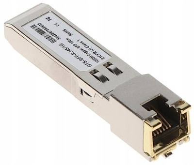 Модул мрежа SFP GTS GTS-SFP-RJ45/1G, RJ-45, 1 Gbit/s, сребрен