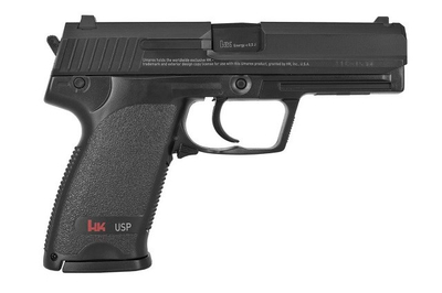 Pistolete airsoft Heckler &amp; Koch HK USP, 6 mm, spring, e zezë