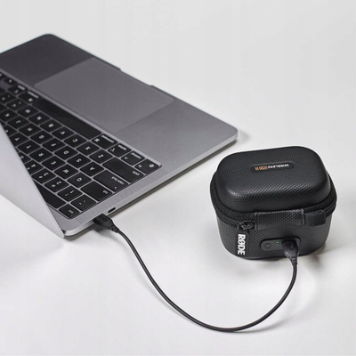Kuti karikimi RODE Charging Case, për Wireless GO II, e zezë