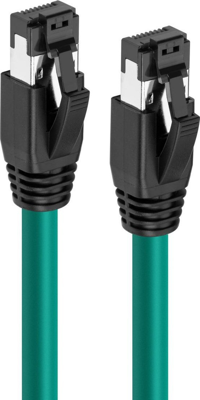 Kabllo rrjeti MicroConnect CAT8.1 S/FTP, 7.5m, LSZH, e gjelbër