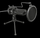 Mikrofon Trust GXT 232 Mantis, USB, me tripod dhe pop filter, i zi
