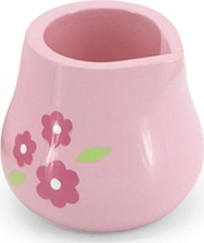 Set çaji dhe kafeje Viga Tea and Coffee, prej druri, motive me lule rozë