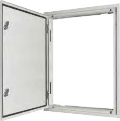 Derë me kornizë Eaton BPM-U-3S-600/7, 760 x 600mm, IP54, gri