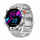 Smartwatch Mski Gravity GT20-2, ekran 1.43" AMOLED, thirrje me Bluetooth, ngjyrë argjendi