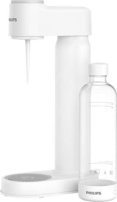Карбонатор за вода Philips GoZero ADD4901WH/10, прилагодување на газирањето, бел
