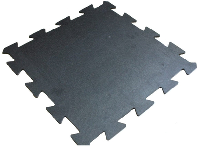 Гумена подна подлога Domoletti Persian Venetian, 50 x 50 cm, дебелина 8 mm, црна