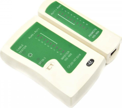 Set veglash elektrike për RJ45 Geko G30840, testues kabllosh, presa krimpimi, jeshil