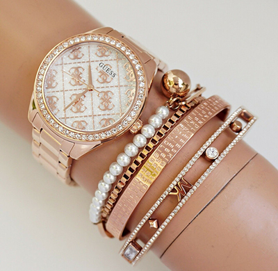 Orë dore Guess Sugar GW0001L3