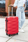 Valixhe kabine Peterson Cabin 20", ABS, me rrota 360°, e kuqe
