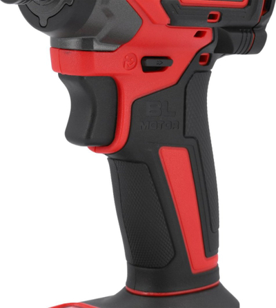 Vidhosëse goditëse pa kabllo Yato 18V 230Nm, me bateri 4Ah, e kuqe e zezë