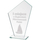 Kupë dekorative VS Glass Trophy, xham me gravurë, transparente