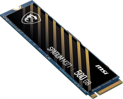 Disk SSD MSI Spatium M371, 500GB, M.2 2280 PCI-E x4 Gen3 NVMe