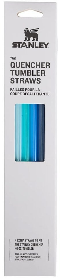 Pipëza për gotë Stanley Quencher H2.O FlowState 1.18L, set 4 copë, blu