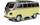 Autobus lodër LeanToys Bus Spring Car, me fërkim, me drita edhe zëra, i verdhë
