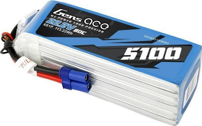 Bateri rimbushëse Gens Ace, 22.2 V, 5100 mAh