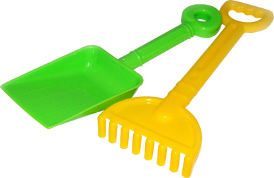 Lopat rëre lodër POLESIE 3522, plastik, 13 cm, shumëngjyrëshe