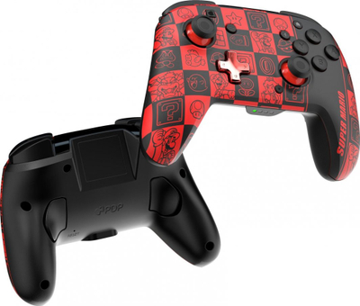 Контролер PDP Rematch Glow in the Dark, Безжичен, шарен