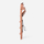 Karrige e lartë për fëmijë KAOS Klapp, plastike e ricikluar, palosëse, Terracotta Pink