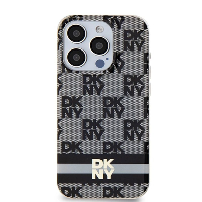Mbulesë telefoni DKNY DKHMP15XHCPTSK, për iPhone 15 Pro Max 6.7", MagSafe, gri e zezë