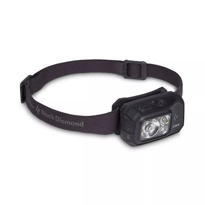 Llambë koke Black Diamond Storm 500-R, e rikarikueshme, e zezë