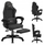 Karrige gaming Force 3.7 Carbon, ergonomike, me jastëk qafe dhe mesi, e zezë