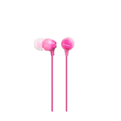 Kufje in ear Sony MDR EX15LPPI, me tela, rozë