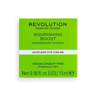 Krem për sy Revolution Skincare Nourishing Boost Eye Cream Avocado, 15 ml