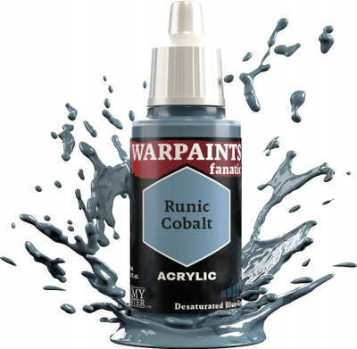 Bojë akrilike The Army Painter Warpaints Fanatic Runic Cobalt, 18ml, blu