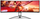 Monitor AOC AGON AG493QCX, 49", 144Hz, i zi me të kuqe