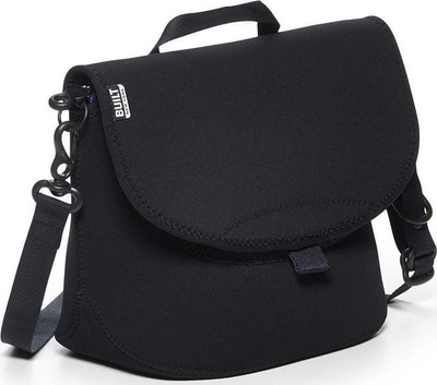 Çantë drekë për biçikletë Built Bike Messenger, izolim termik, neopren, e zezë