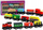 Set tren lodër druri Leantoys, magnetik, 12 pjesë, shumëngjyrësh