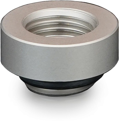 Fiting zgjatues për ujë Thermal Grizzly DeltaMate MF7, G1/4, 7 mm, nikel mat
