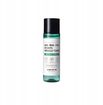 Tonik fytyre SOME BY MI AHA BHA PHA 30 Days Miracle, 30ml, për lëkurë me puçrra