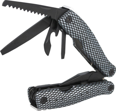 Multimjet Puma TEC Multitool, 9 punë, me këllëf, gri me të zezë