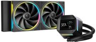 Ftohës uji CPU Deepcool K Cooler LM240, 240mm, ekran IPS 2.4", i zi