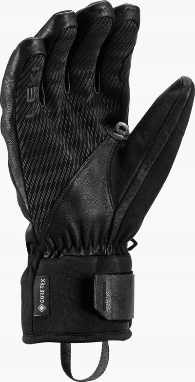 Ракавици за скијање Leki Pegas 3D, GORE-TEX, големина 100, црни сиви