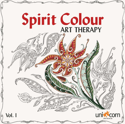 Libër ngjyrosjeje Unicorn Mandala Vol. I, terapi artistike, për të rritur dhe të rinj