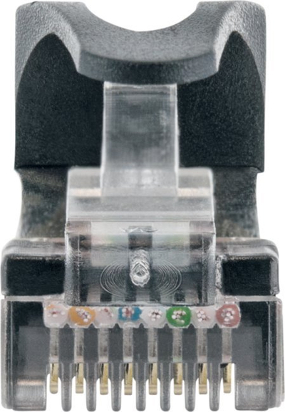 Мрежен кабел Schwaiger CAT6, S/FTP, 2.5m, црн