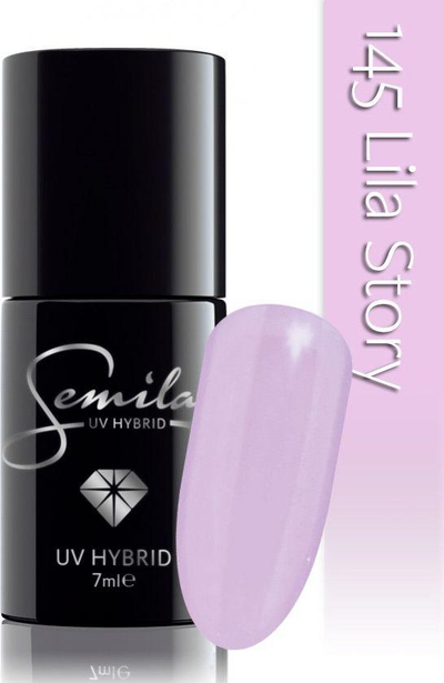 Semilac UV/LED Хибриден Гел Лак за Нокти, 7 ml, Lila Story