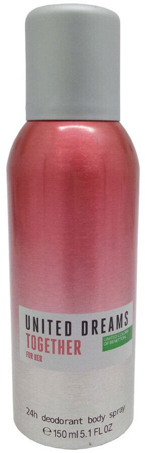 Dezodorant trupor Benetton United Dreams Together for Her, spray, 150ml