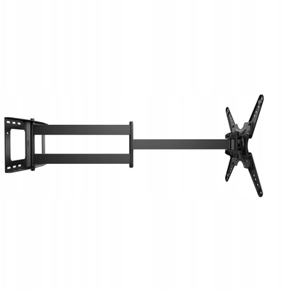 Mbajtëse muri TV Fiber Novelty Very Long, 26"-55", me krah rrotullues, e zezë