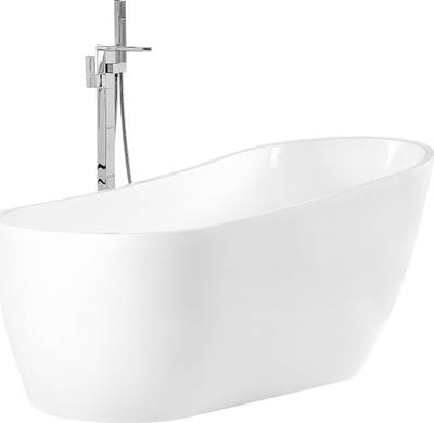 Самостојна када SOLARTE 1700 x 780 mm, овална, со едно седење, бела
