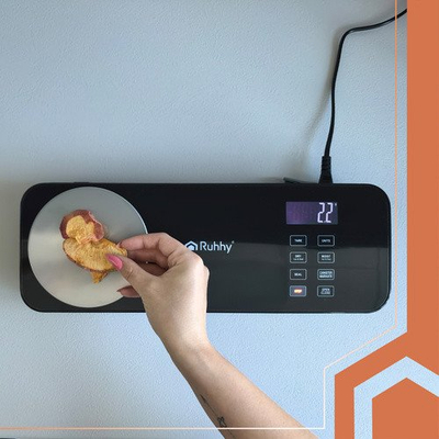 Aparat vakumimi Ruhhy 24756, 120W, me peshore LCD, i zi