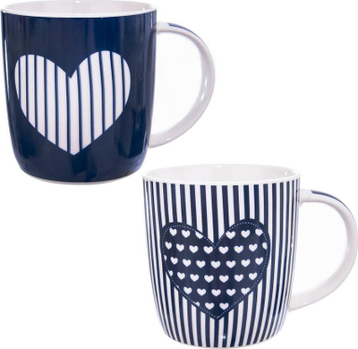 Set filxhanësh porcelani pa markë, 2 copë, dizajn unik, shumëngjyrëshe
