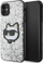 Kapak telefoni Karl Lagerfeld Glitter Choupette Patch KLHCN61G2CPS, për iPhone 11 XR 6.1", hardcase, argjend