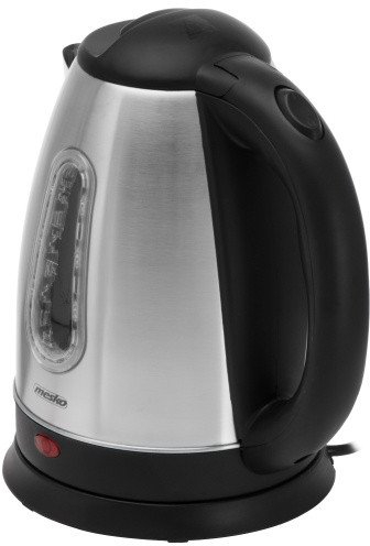 Ibrik elektrik metalik, 1.8L, çelik inox, argjendtë