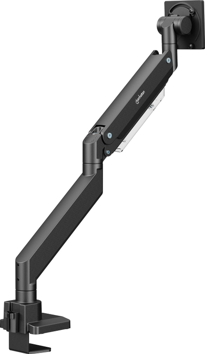 Mbajtës tavoline për monitor Manhattan 462594, 17" deri 57", me cilindër gazi, i zi
