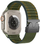 Rrip dore Beline për Apple Watch, najlon i endur, 42/44/45/49mm, i gjelbër