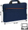 Çantë laptopi PEDEA Fashion, 15.6", me rrip shpatulle, blu