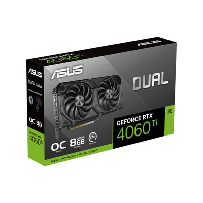 Kartelë grafike ASUS Dual -RTX4060TI-O8G-EVO NVIDIA GeForce RTX 4060 Ti 8 GB GDDR6